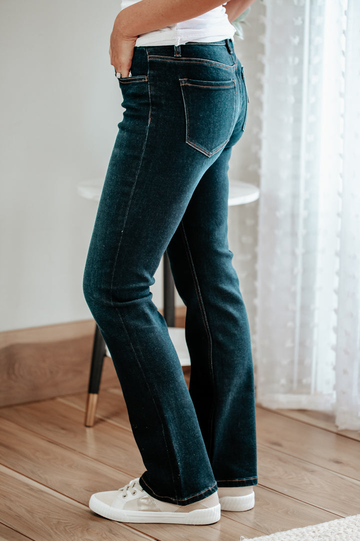 Mid-rise Bootcut Jeans
