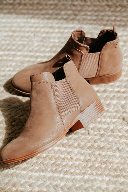 mia short ankle taupe bootie fall