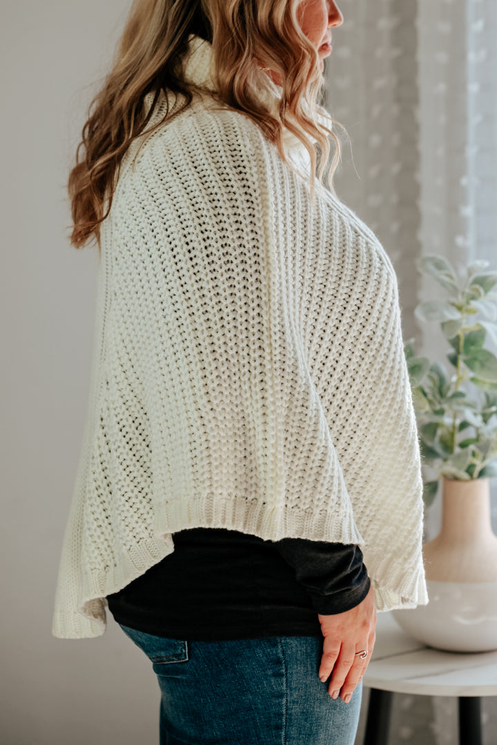 Cable Poncho